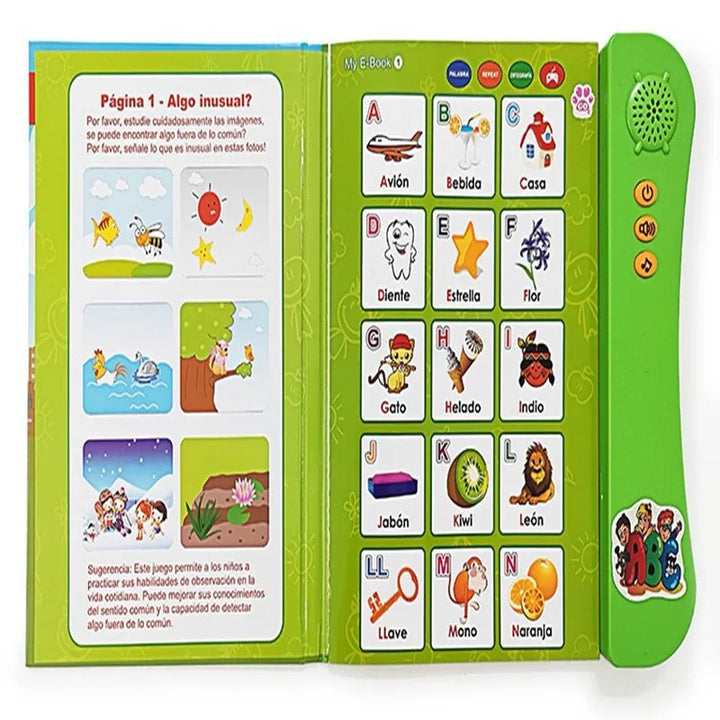 Libro Didáctico Musical en Español para Niños™